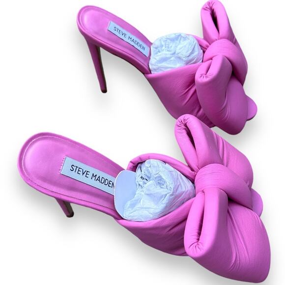 Steve Madden Pink Indulge Heels NEW IN BOX 7.5 - Picture 3 of 6